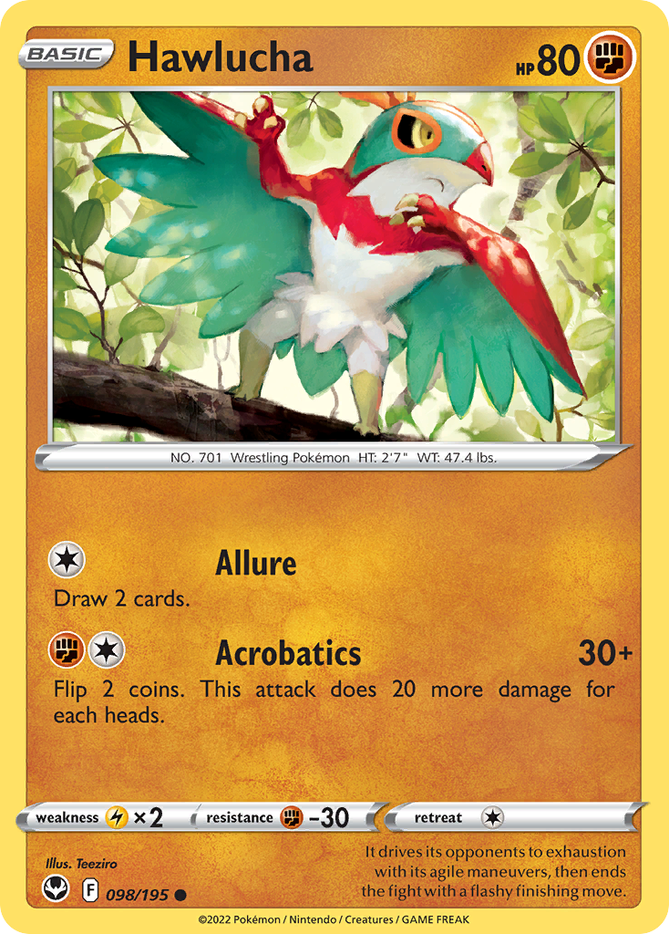 98/195 [SIT] Hawlucha - Common