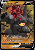 98/185 [VIV] Coalossal V - Rare Holo V