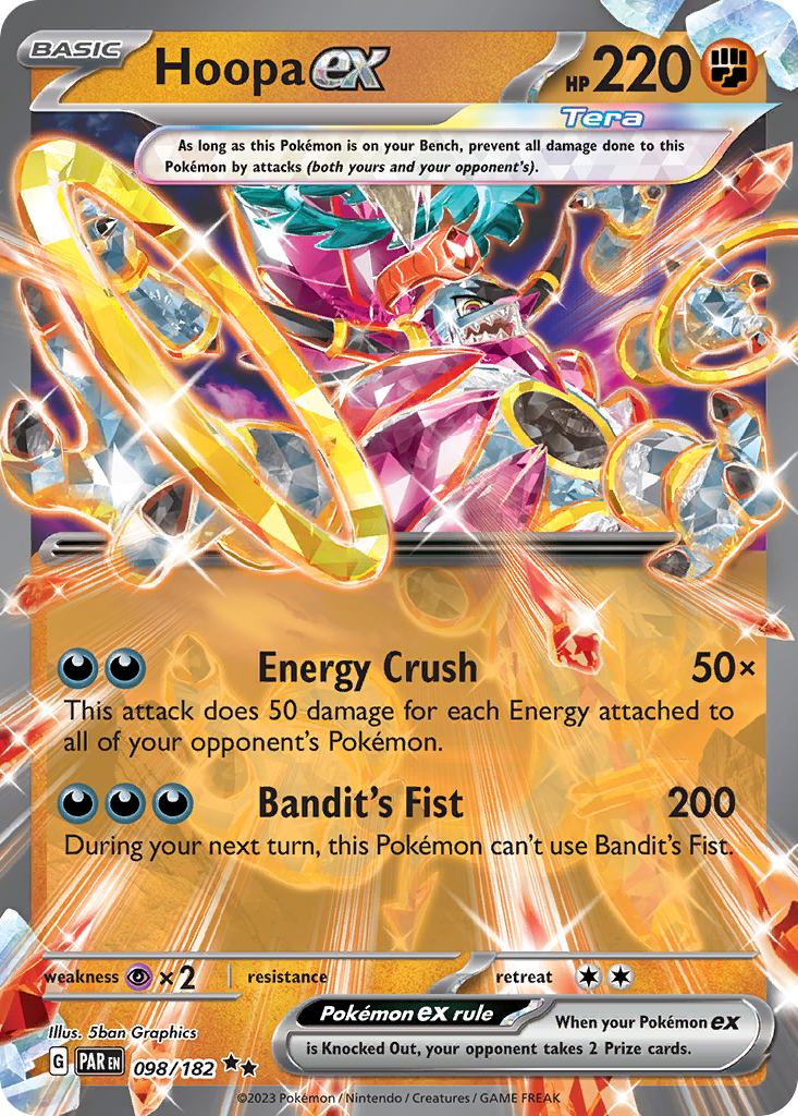 98/182 [SV4] Hoopa ex - Double Rare