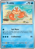 98/165 [SV3PT5] Krabby - Common