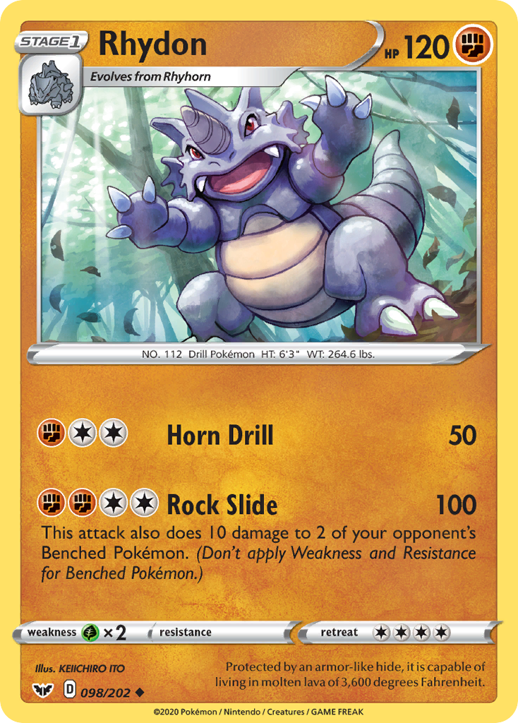 98/202 [SSH] Rhydon - Uncommon