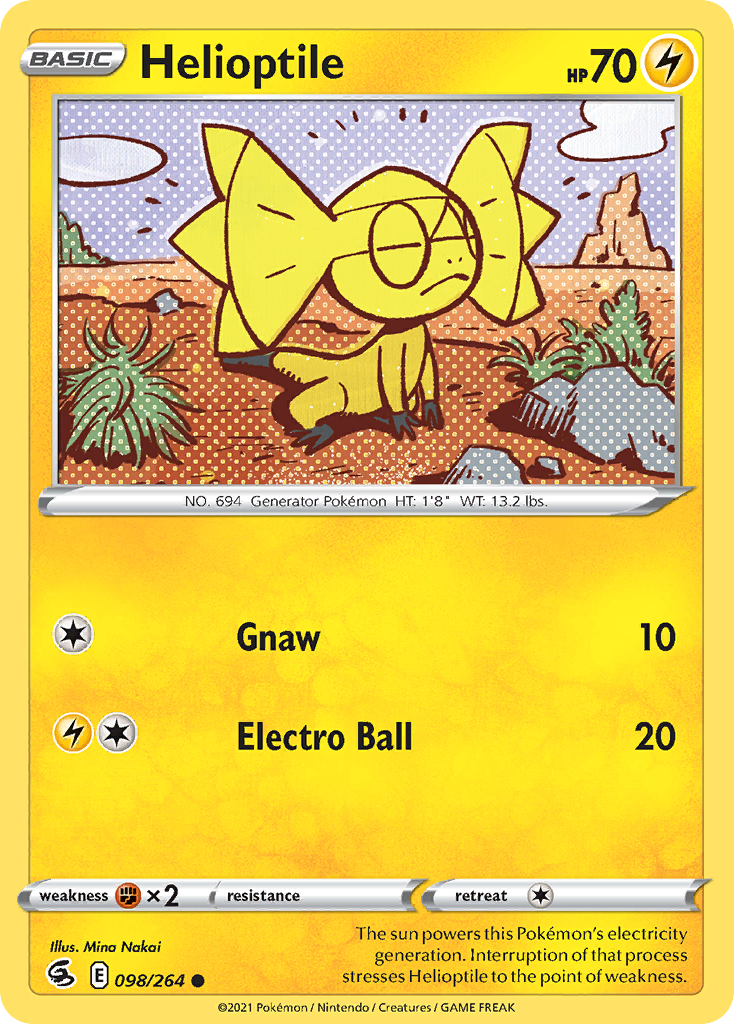 98/264 [FST] Helioptile - Common