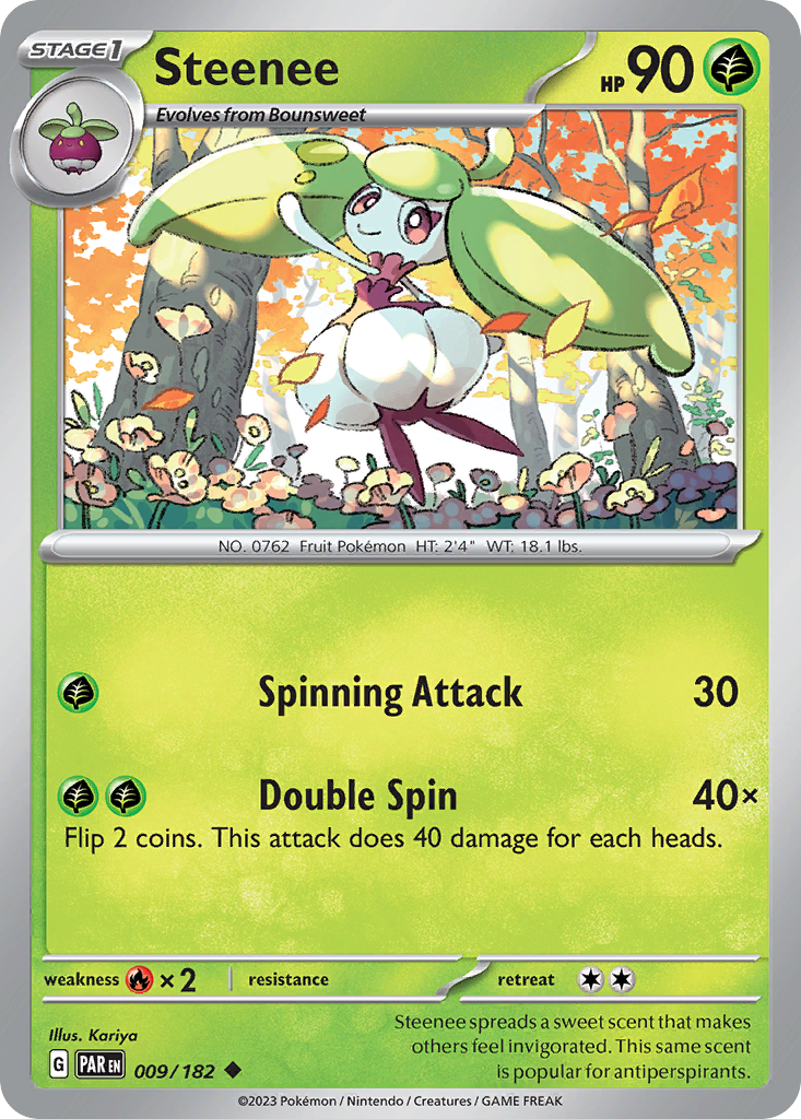 9/182 [SV4] Steenee - Uncommon