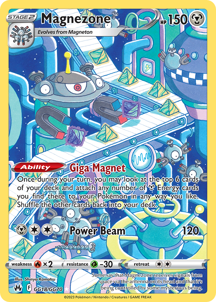 GG18/70 [CRZ] Magnezone - Trainer Gallery Rare Holo
