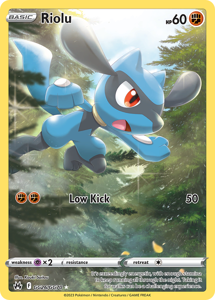 GG26/70 [CRZ] Riolu - Trainer Gallery Rare Holo