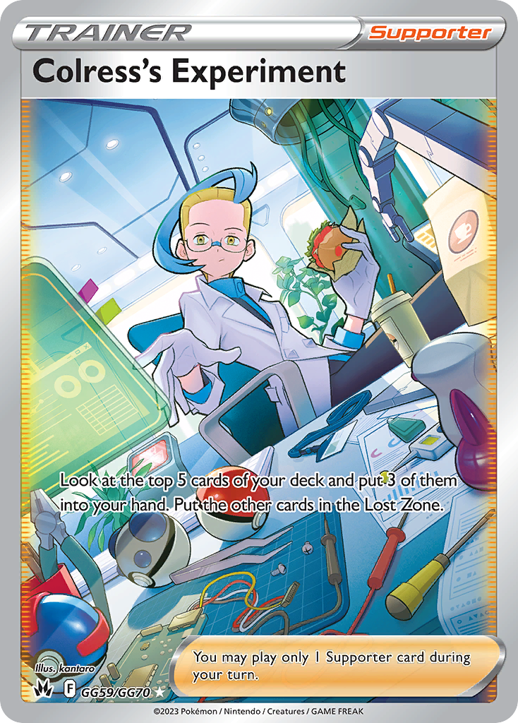 GG59/70 [CRZ] Colress's Experiment - Rare Ultra
