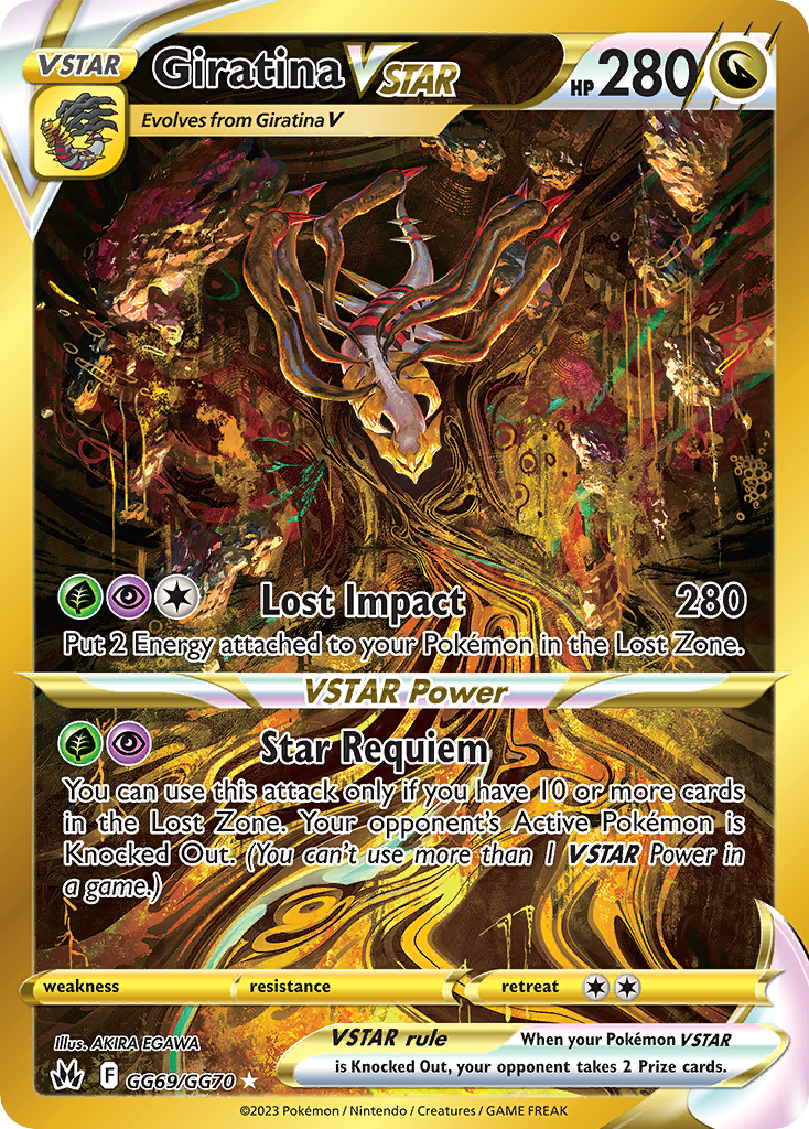 GG69/70 [CRZ] Giratina VSTAR - Rare Secret