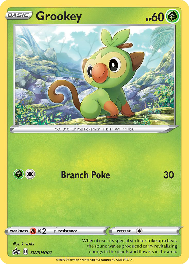 SWSH001/307 [PR-SW] Grookey - Promo