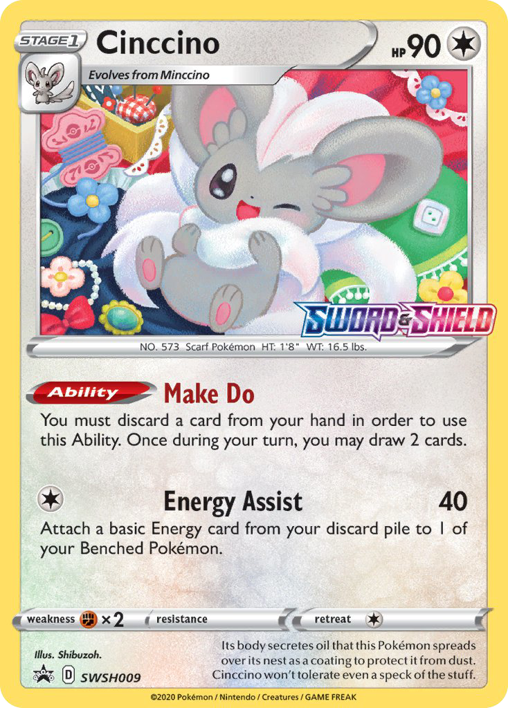 SWSH009/307 [PR-SW] Cinccino - Promo