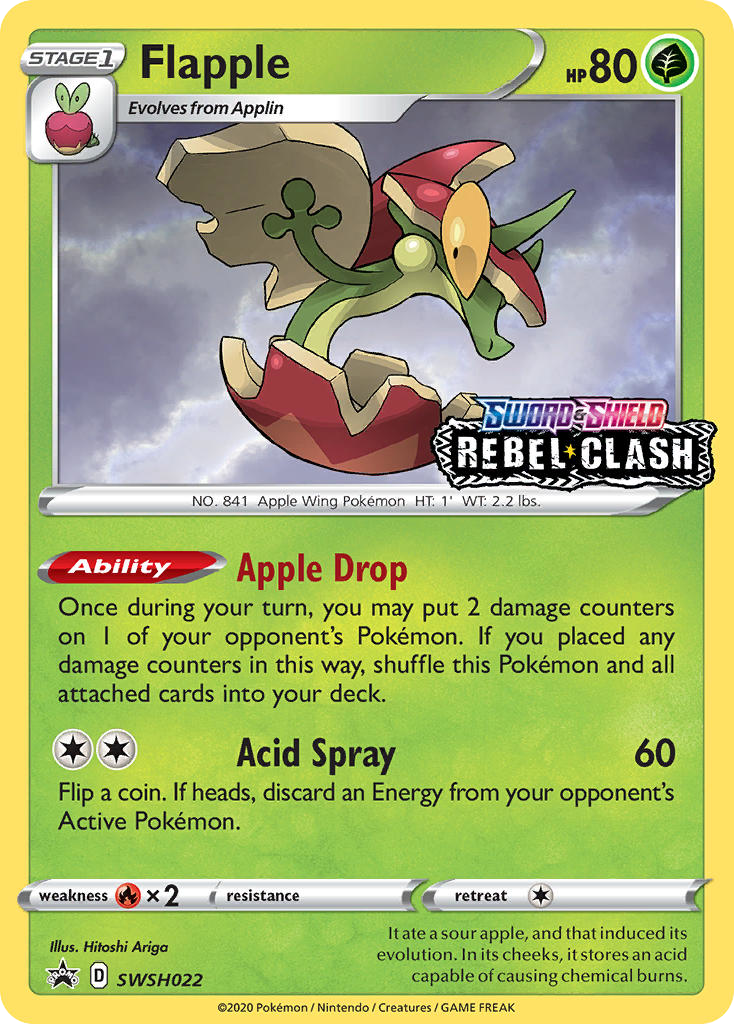 SWSH022/307 [PR-SW] Flapple - Promo