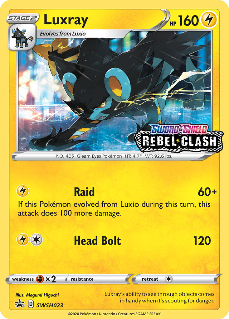 SWSH023/307 [PR-SW] Luxray - Promo