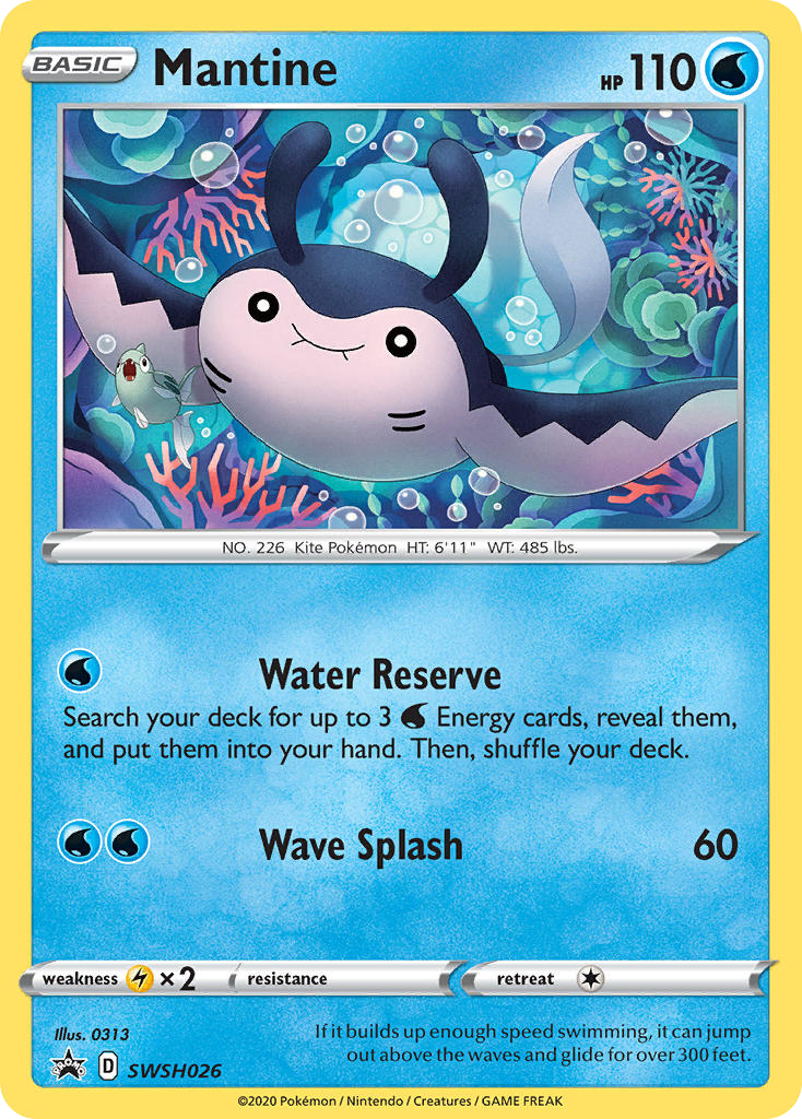 SWSH026/307 [PR-SW] Mantine - Promo