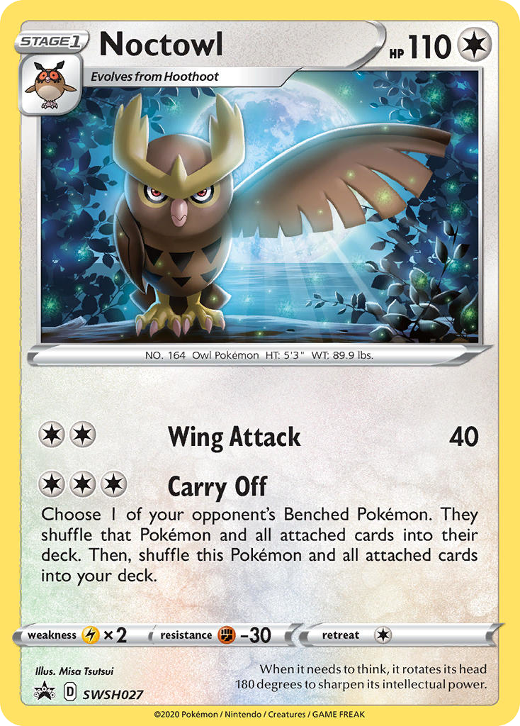 SWSH027/307 [PR-SW] Noctowl - Promo