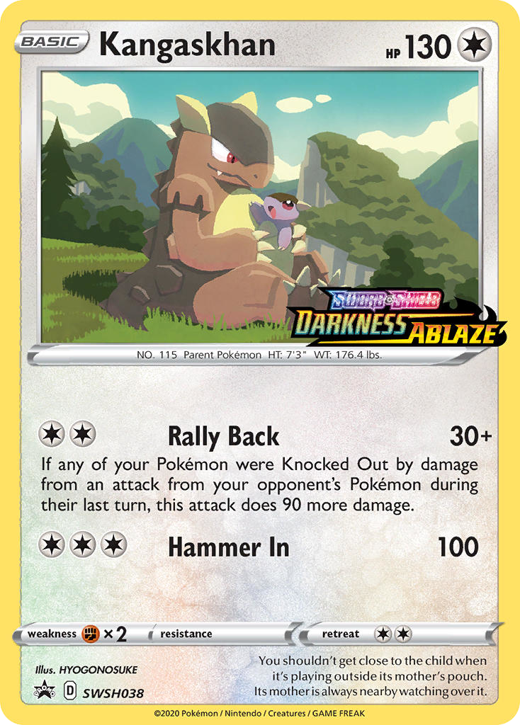 SWSH038/307 [PR-SW] Kangaskhan - Promo