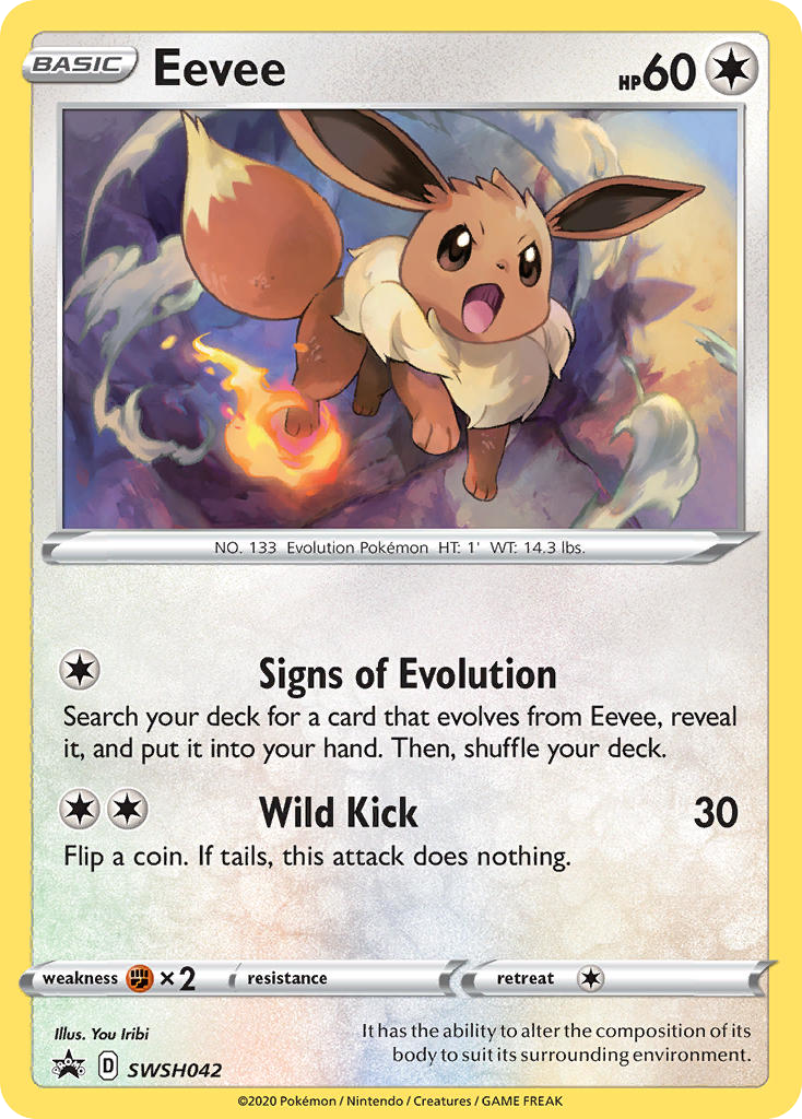 SWSH042/307 [PR-SW] Eevee - Promo