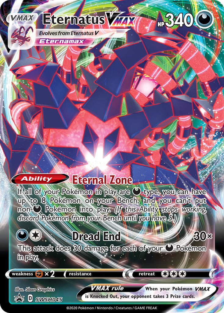SWSH045/307 [PR-SW] Eternatus VMAX - Promo