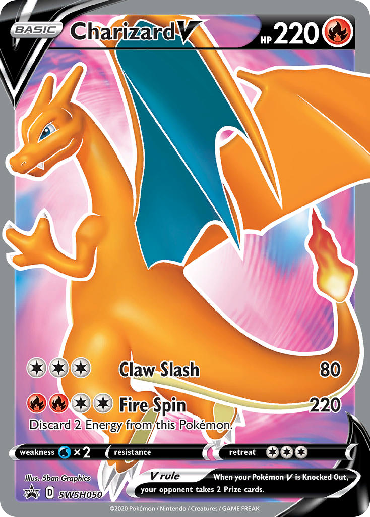 SWSH050/307 [PR-SW] Charizard V - Promo