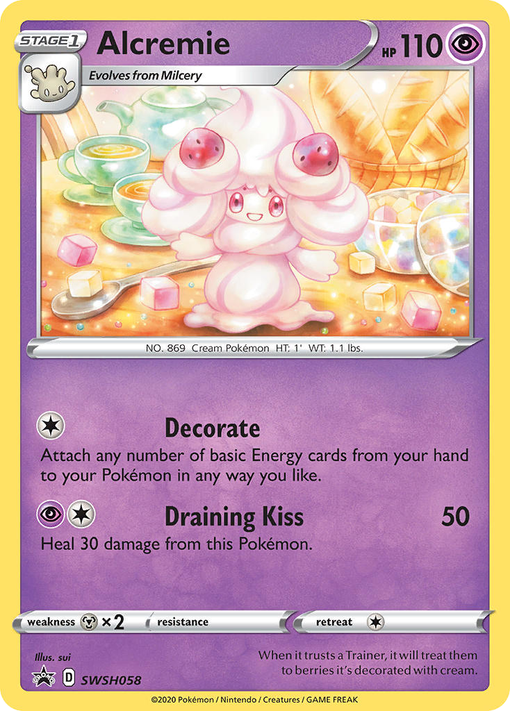 SWSH058/307 [PR-SW] Alcremie - Promo