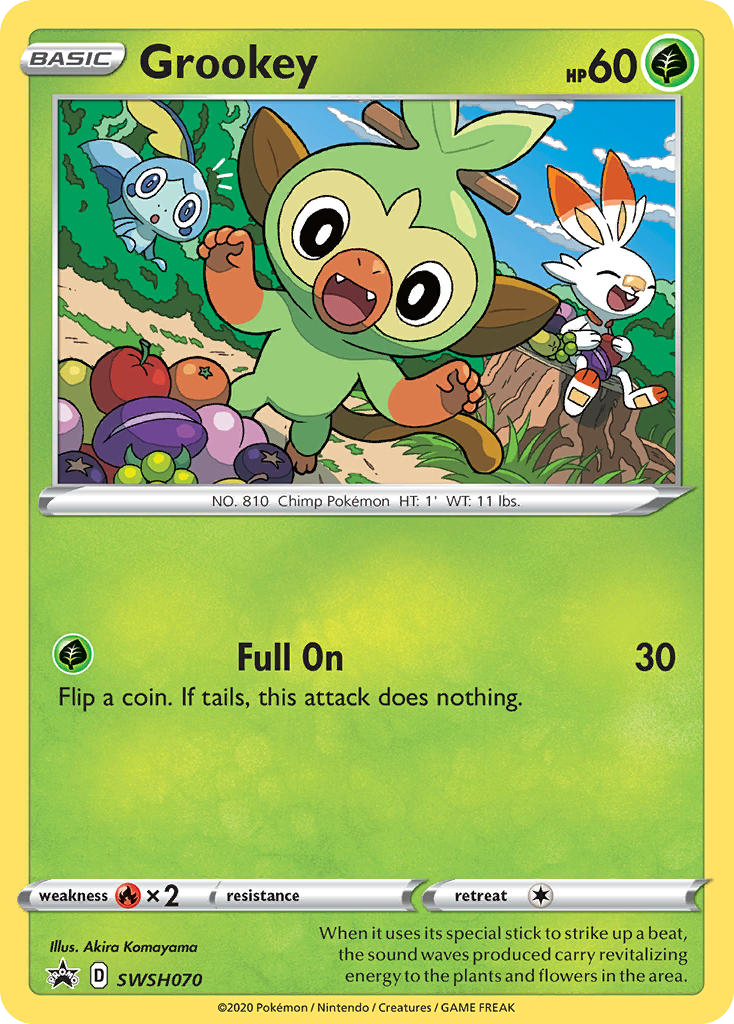 SWSH070/307 [PR-SW] Grookey - Promo
