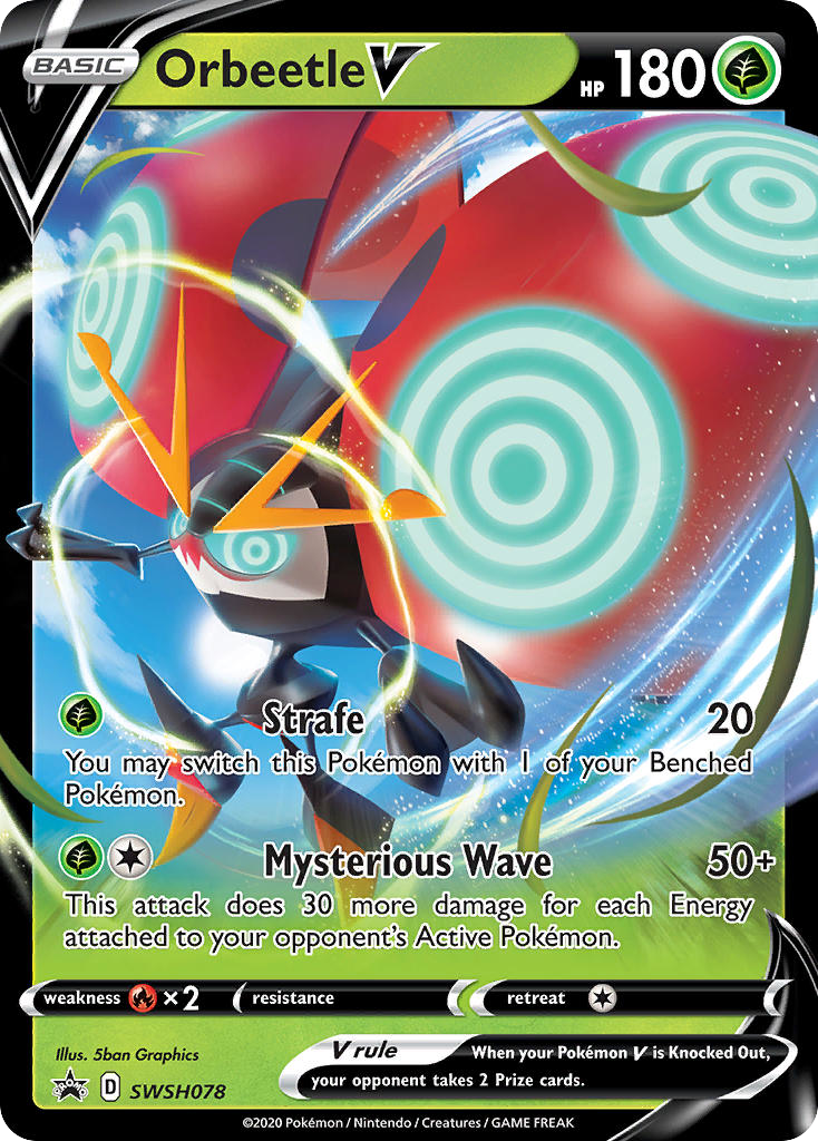 SWSH078/307 [PR-SW] Orbeetle V - Promo