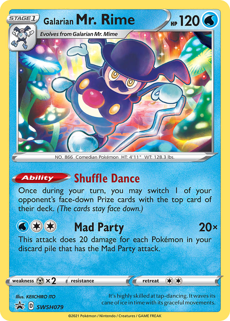 SWSH079/307 [PR-SW] Galarian Mr. Rime - Promo