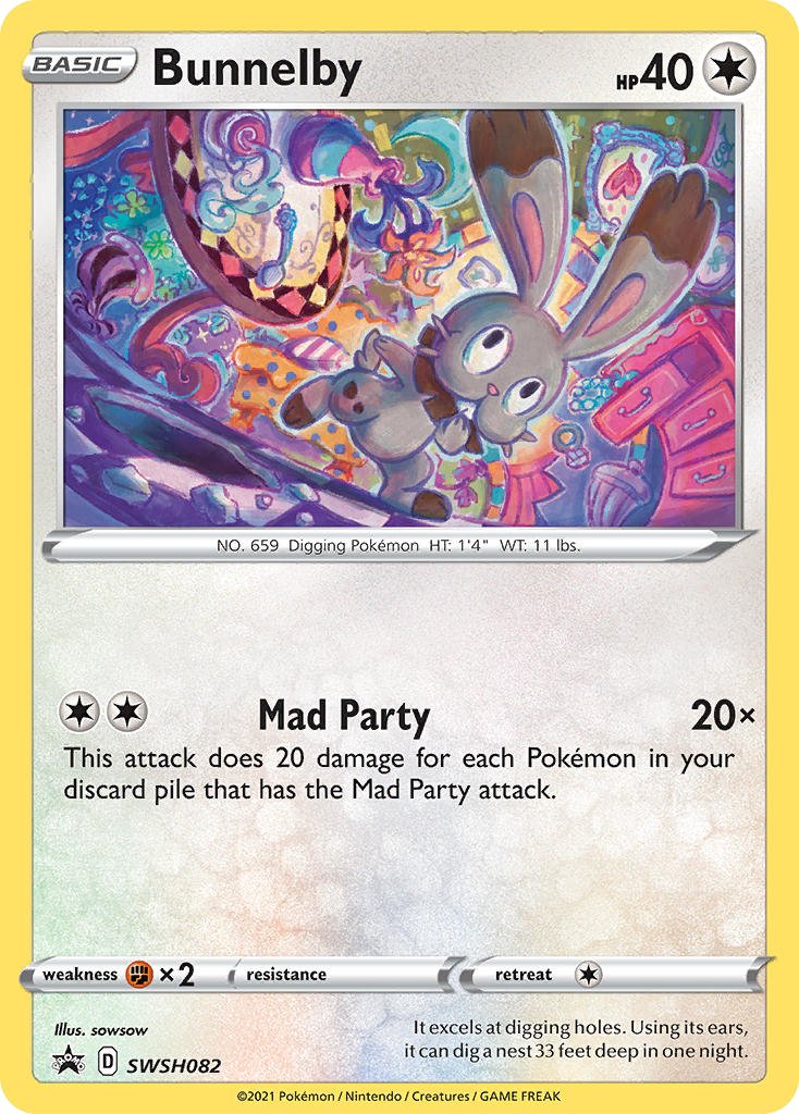 SWSH082/307 [PR-SW] Bunnelby - Promo