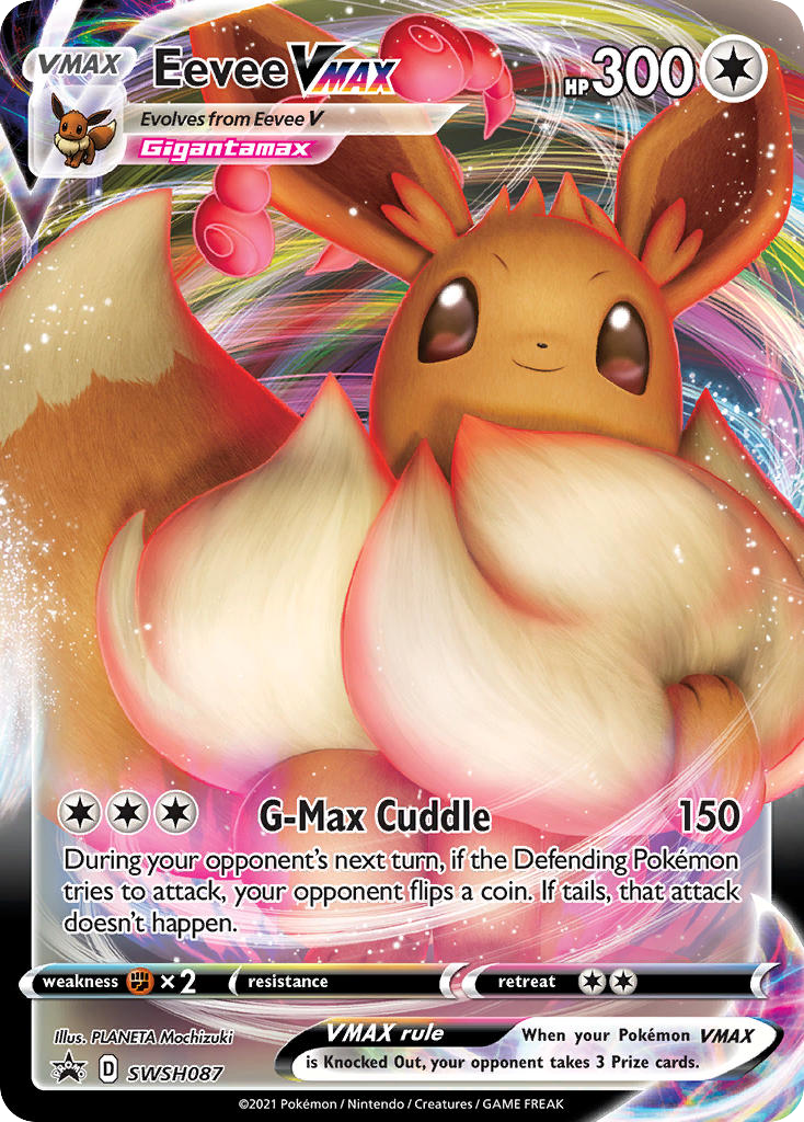 SWSH087/307 [PR-SW] Eevee VMAX - Promo