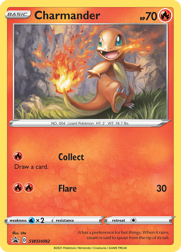 SWSH092/307 [PR-SW] Charmander - Promo