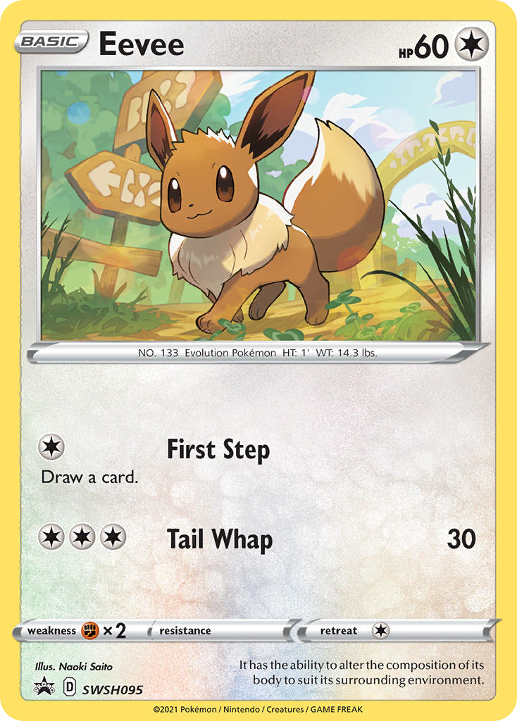 SWSH095/307 [PR-SW] Eevee - Promo