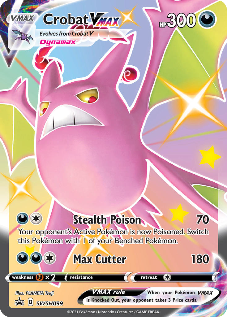 SWSH099/307 [PR-SW] Crobat VMAX - Promo