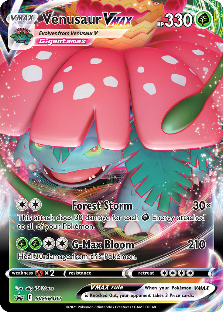 SWSH102/307 [PR-SW] Venusaur VMAX - Promo