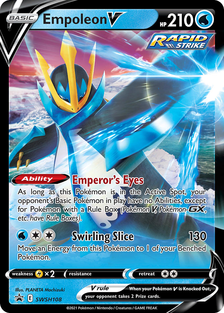 SWSH108/307 [PR-SW] Empoleon V - Promo