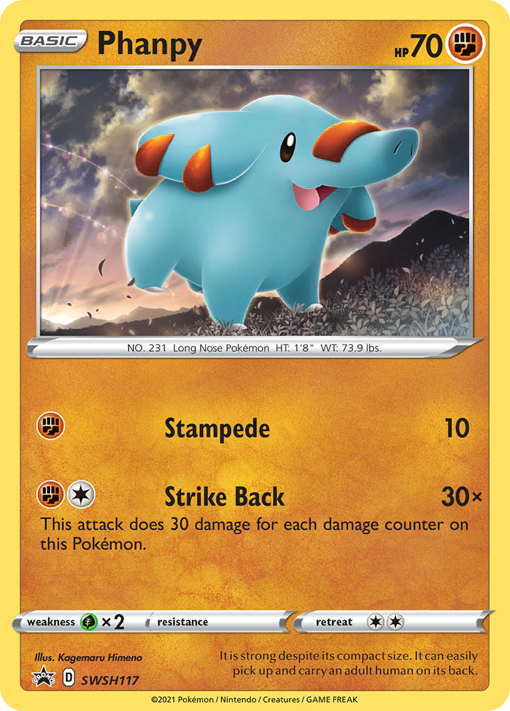 SWSH117/307 [PR-SW] Phanpy - Promo