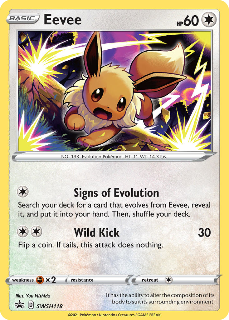 SWSH118/307 [PR-SW] Eevee - Promo