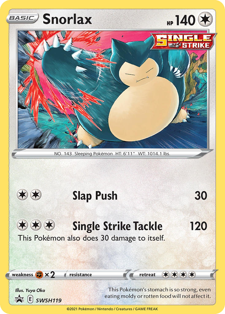 SWSH119/307 [PR-SW] Snorlax - Promo