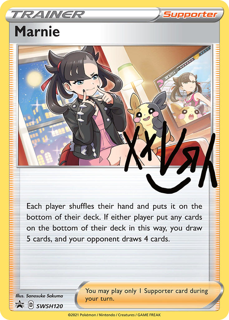 SWSH120/307 [PR-SW] Marnie - Promo