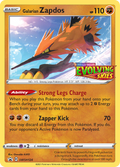 SWSH124/307 [PR-SW] Galarian Zapdos - Promo