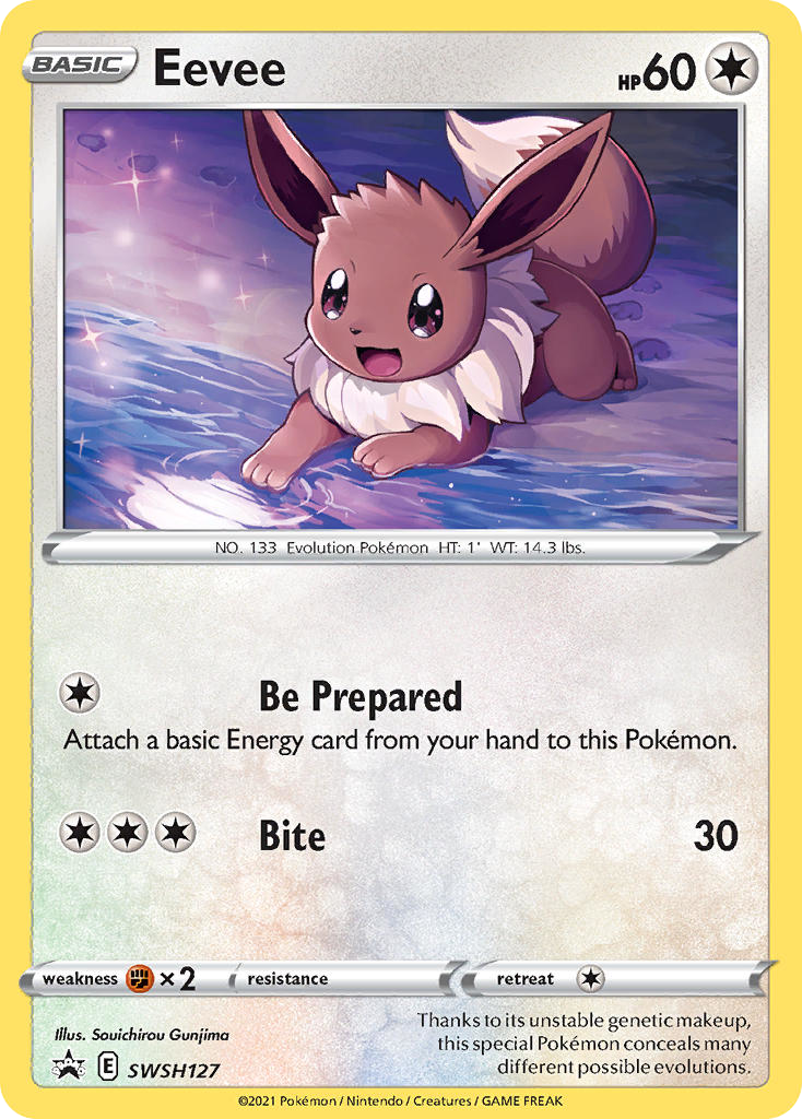 SWSH127/307 [PR-SW] Eevee - Promo