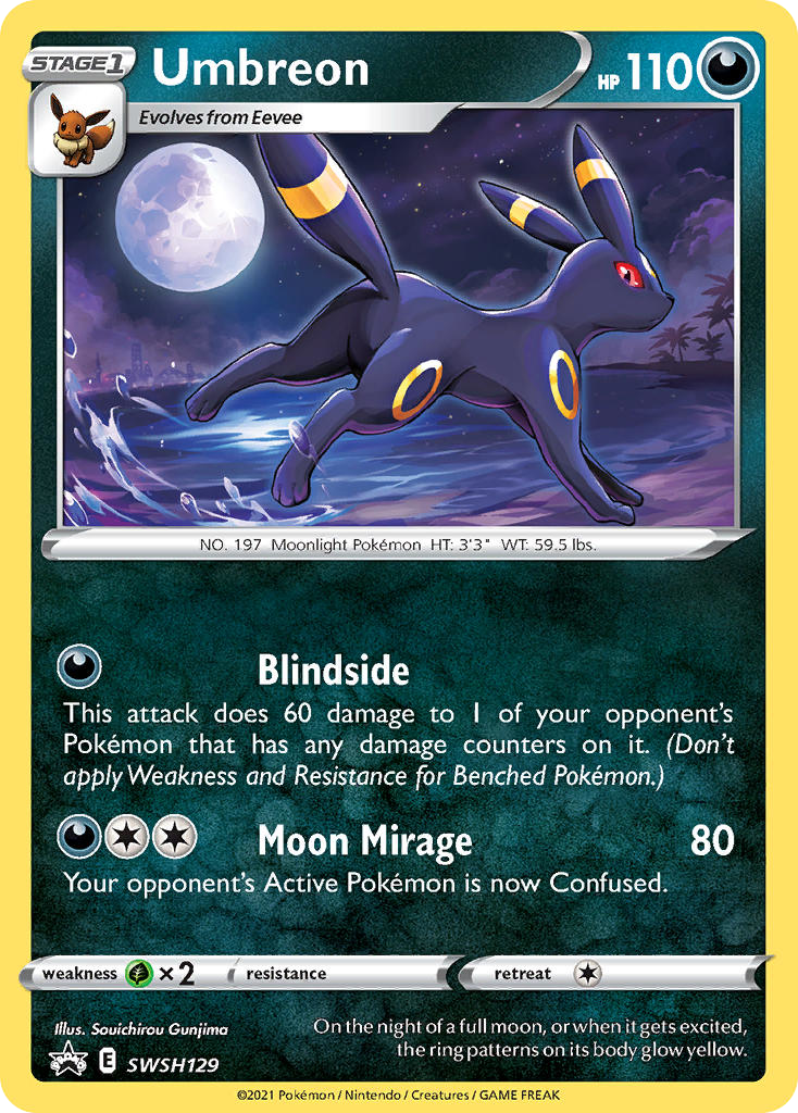 SWSH129/307 [PR-SW] Umbreon - Promo