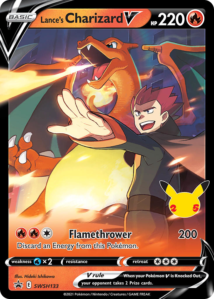 SWSH133/307 [PR-SW] Lance's Charizard V - Promo