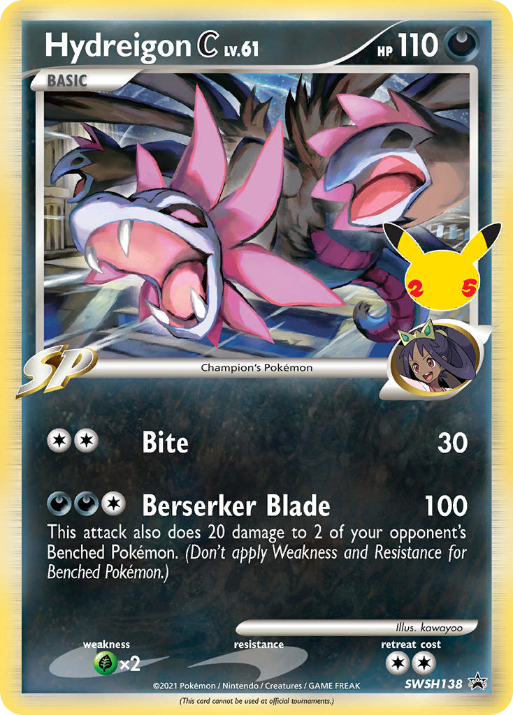 SWSH138/307 [PR-SW] Hydreigon C - Promo