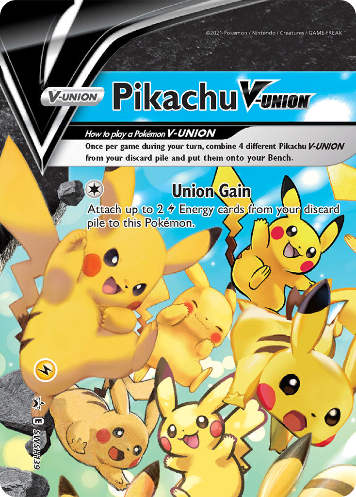 SWSH139/307 [PR-SW] Pikachu V-UNION - Promo