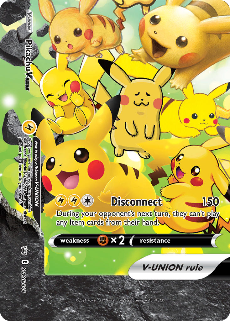 SWSH141/307 [PR-SW] Pikachu V-UNION - Promo