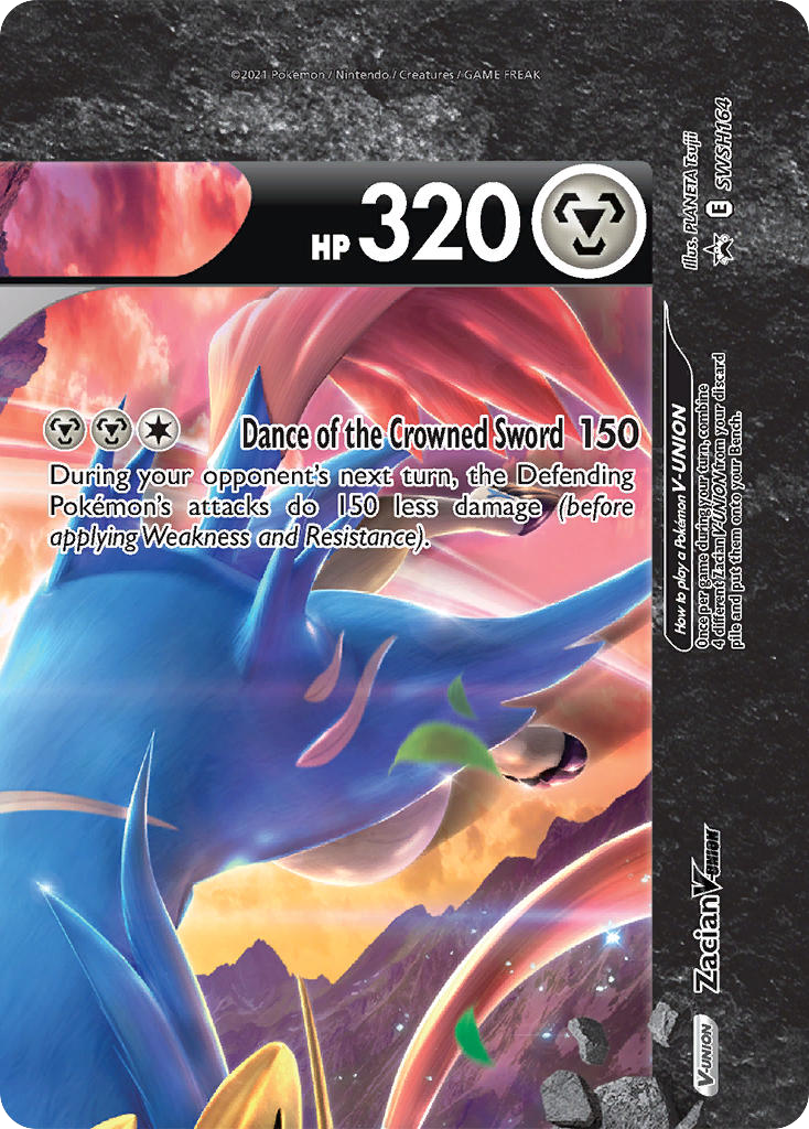 SWSH164/307 [PR-SW] Zacian V-UNION - Promo