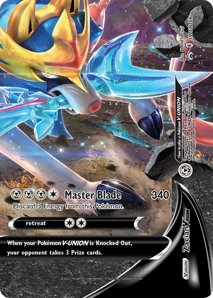 SWSH166/307 [PR-SW] Zacian V-UNION - Promo