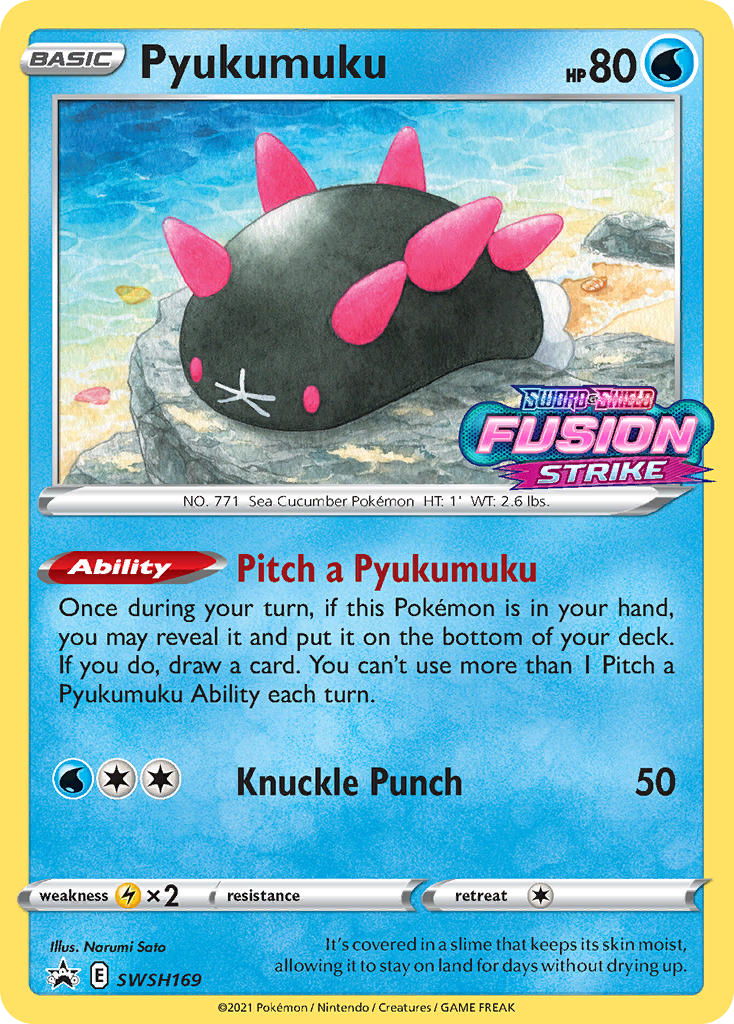 SWSH169/307 [PR-SW] Pyukumuku - Promo