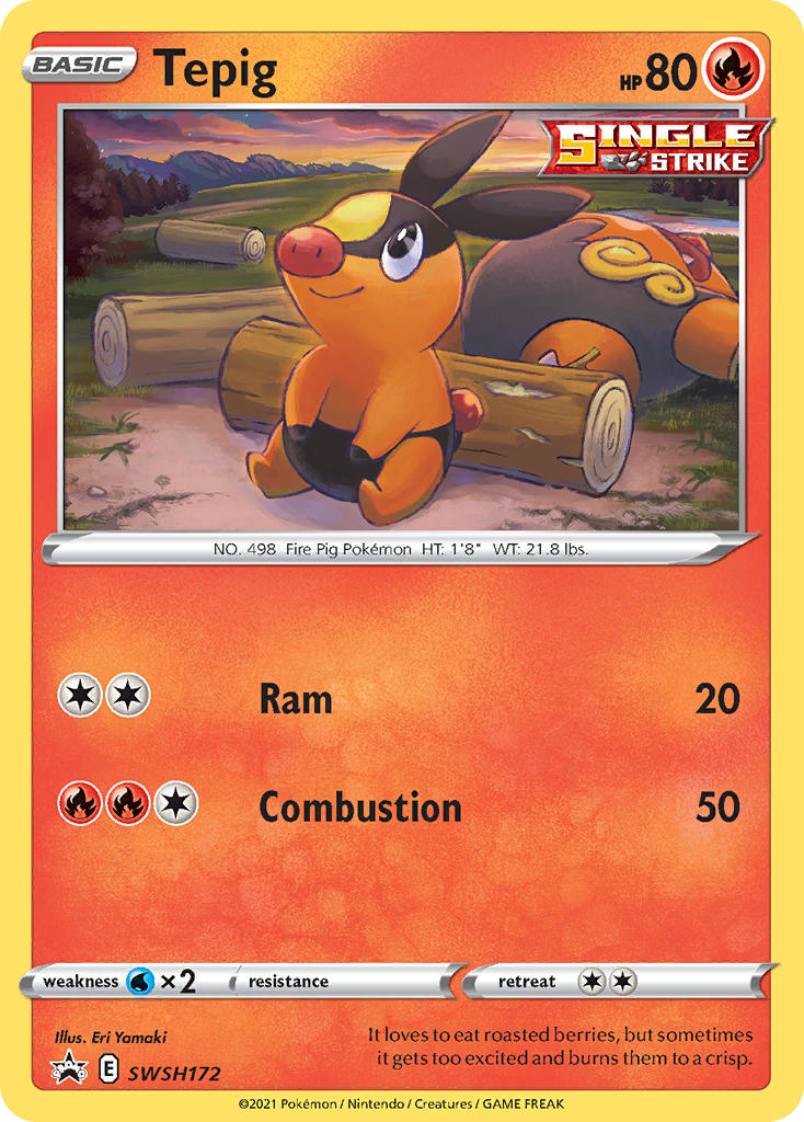 SWSH172/307 [PR-SW] Tepig - Promo