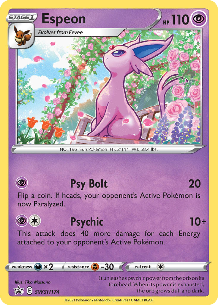 SWSH174/307 [PR-SW] Espeon - Promo