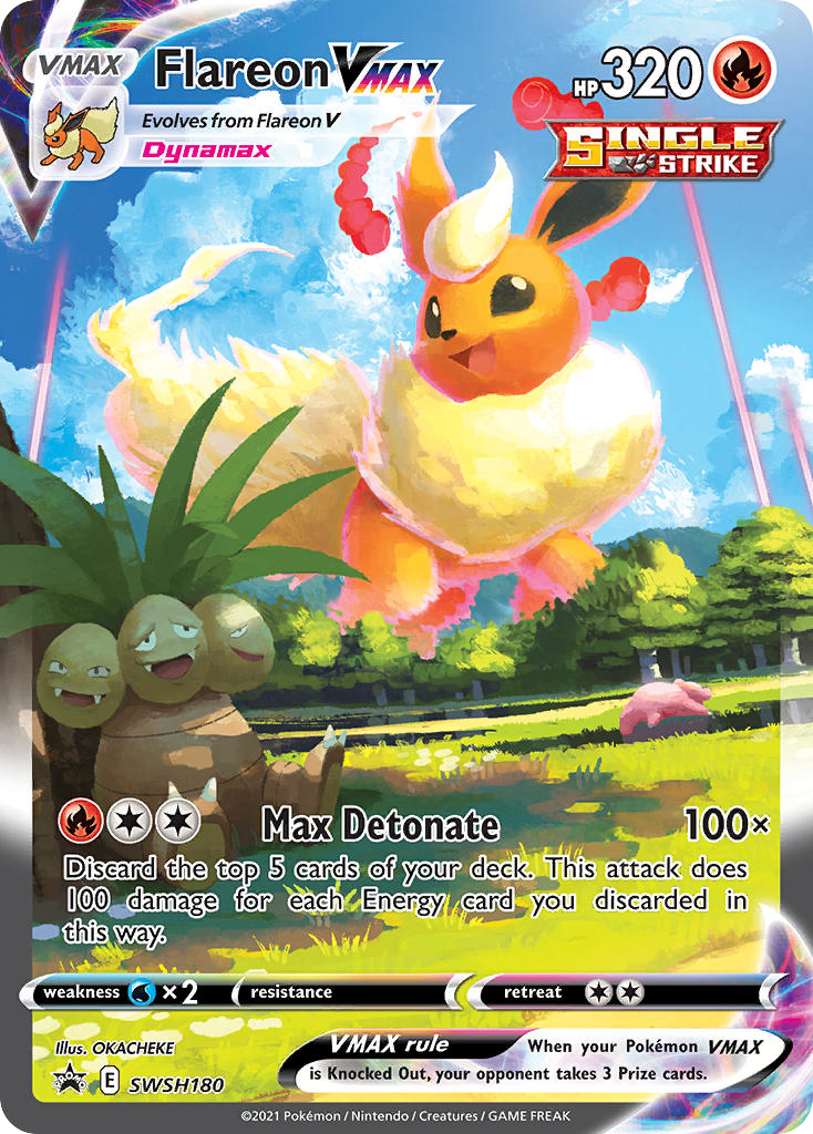 SWSH180/307 [PR-SW] Flareon VMAX - Promo