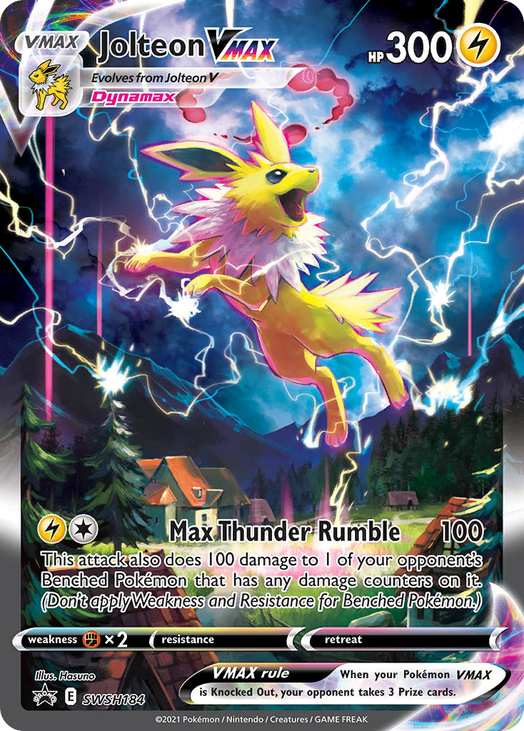 SWSH184/307 [PR-SW] Jolteon VMAX - Promo